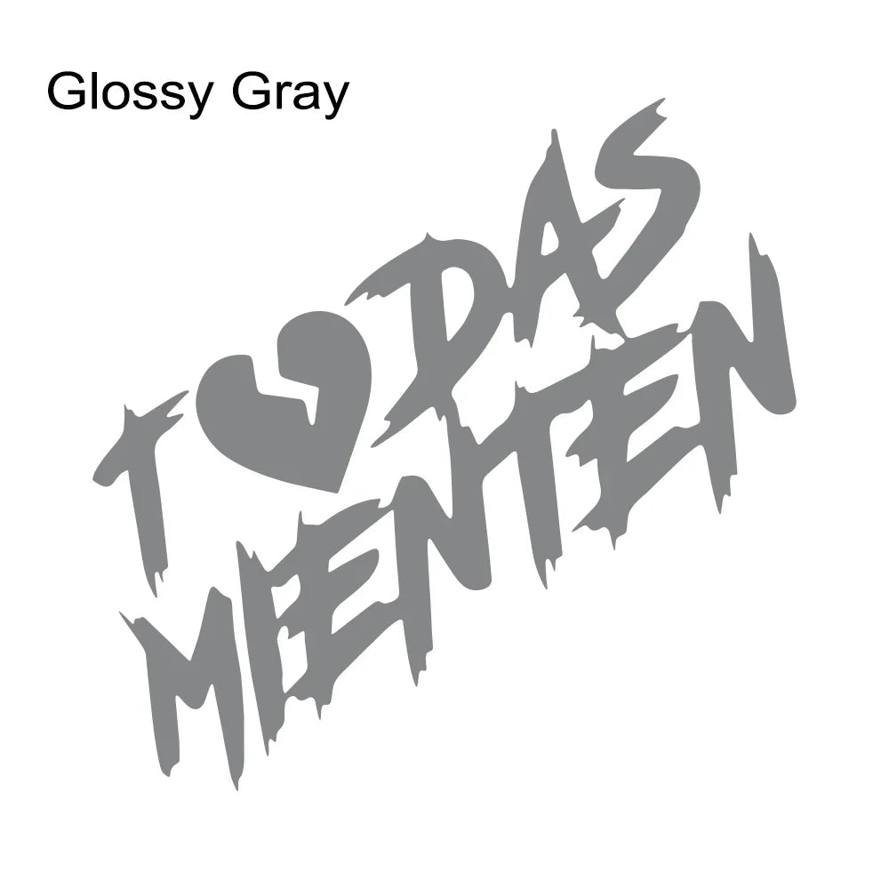 Funny TODAS MIENTEN Car Body Stickers Vinyl Waterproof Automobiles Side Door Window Tank Decals Decoration Styling Accessories