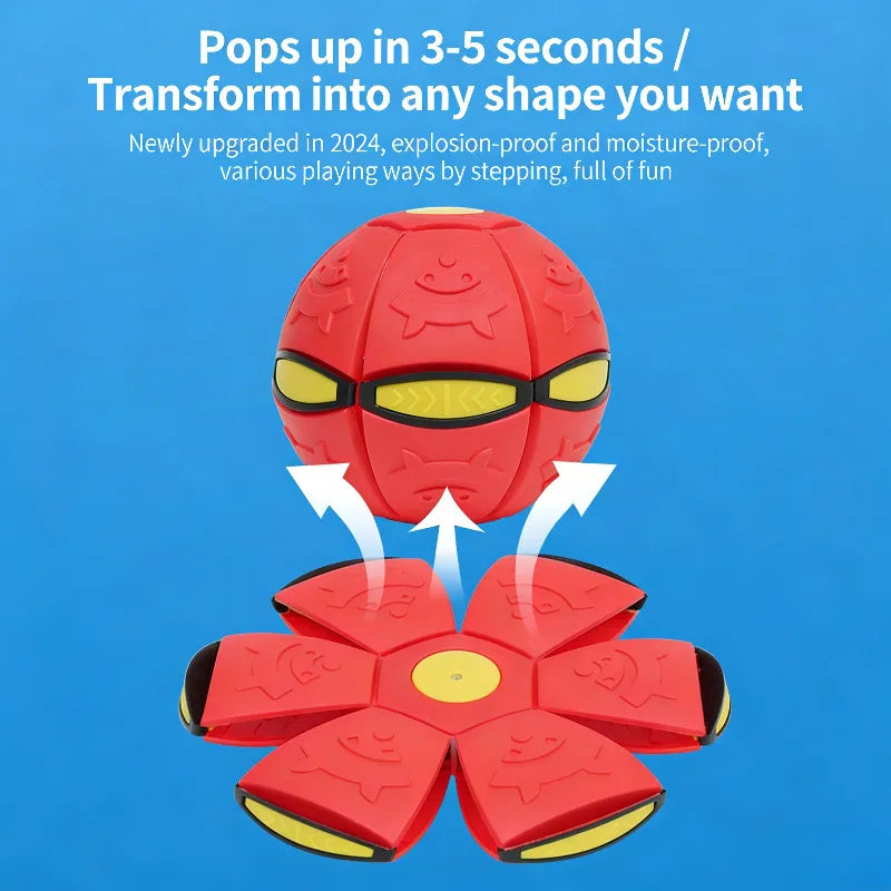 Flying UFO Throw Disc Ball – Outdoor Garden Basketball Game Toy for Kids, Flat Throw Flying Disc Fun Activity Toys
