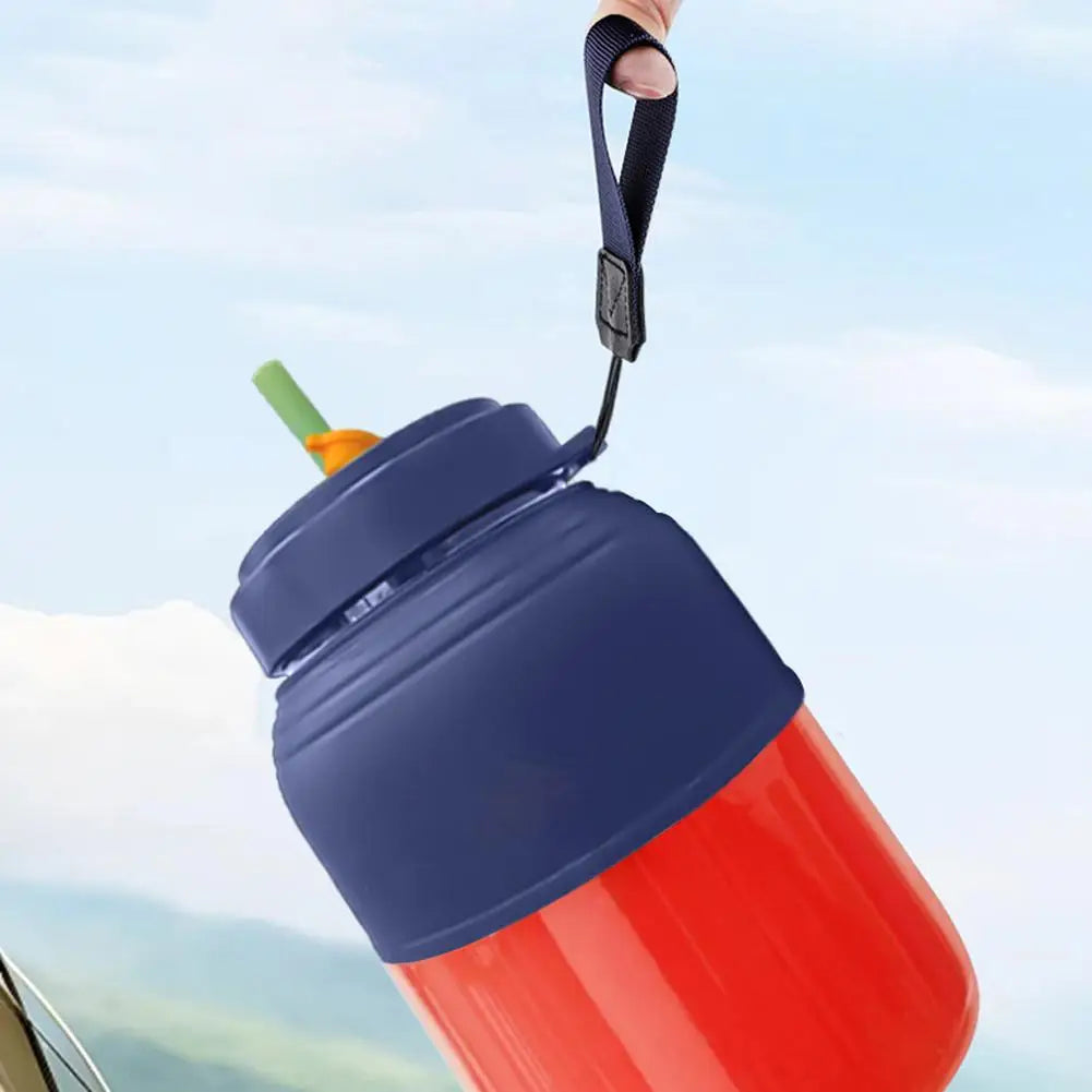 Portable Blender for Shakes and Smoothies Personal Size Juicer Cup Rechargeable Mini Fruit Mixer with Dual Lid for Travel Office