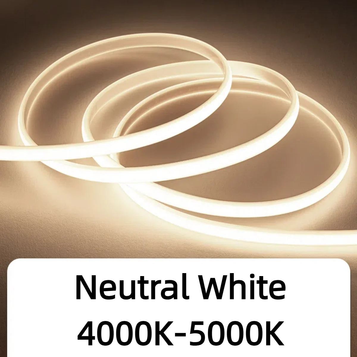1-35M COB Strip Light Pure Silicone Tube 288LEDs/M High Bright Flexible String Lamp Waterproof 220V 110V For Villa Garden Yard