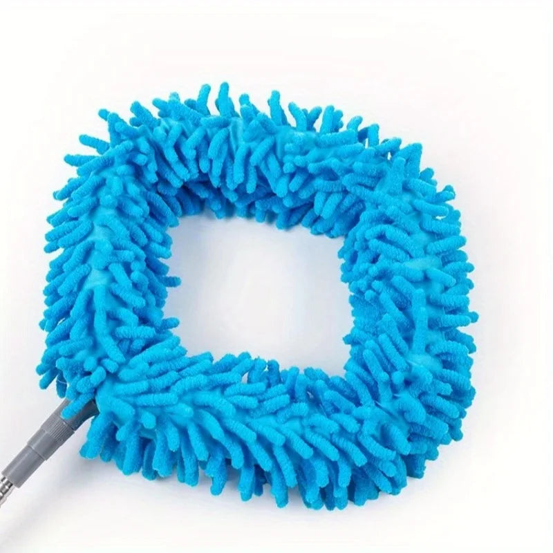 Chenille Duster Retractable High Altitude Cleaning Brush Flexible Ceiling Fan Dust Remover for Home Wall Roof Household Cleaning