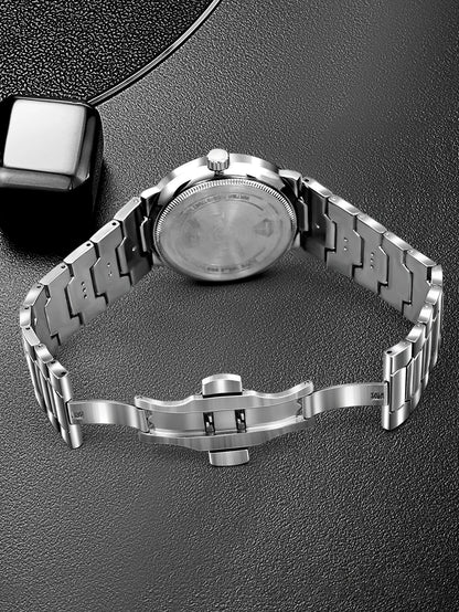 TOMI Luxury Business Men's Watch Gift Box Set Lapel Box Trendy Simple Multi-functional Quartz Watch Men's Watch Christmas