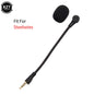 E-sports Game Headset Microphone Handheld Game Gooseneck Microphone for Logitech Steelseies Headphone Stage Home Microphone