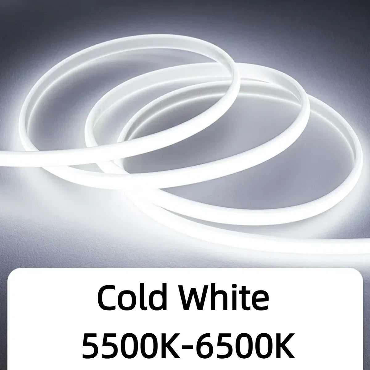 1-35M COB Strip Light Pure Silicone Tube 288LEDs/M High Bright Flexible String Lamp Waterproof 220V 110V For Villa Garden Yard