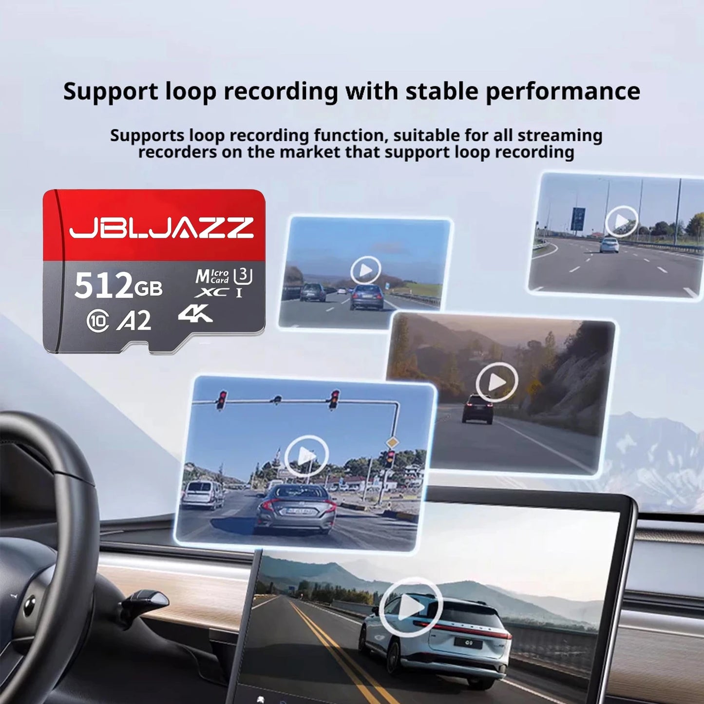 512GB TF Card High-Speed Memory Card TF Flash Card 256GB 128GB 64GB C10 U3 V30 Memory Card for SmartPhone Nintendo Switch