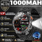 T-Rex 3 Military 1000mAh Super Capacity Battery Men Smart Watch 1.75" HD Screen Call 5ATM Waterproof Sport Smart Watches For Men