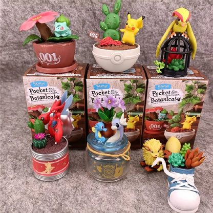 Pokm Starry Sky And Stained Glass Pikachu Mystery Box Eevee Blind Box Anime Figures Snorlax Surprise Gift Colletions Toy