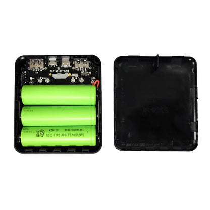 New DIY Power Bank Box 3x18650 Battery Charger Case Portable Fast Charging Case Solderless Power Bank Shell Batteries Charging