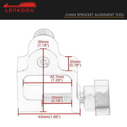 Universal Motorcycle Laser Chain Sprocket Alignment Tool ATV Chain Alignment Tool For KTM Honda Yamaha Kawaasaki Suzuki Ducati