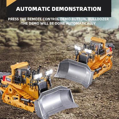Children RC Car Toys Remote Control Car Toys For Boys Radio Control Excavator Dump Truck Bulldozer Electric Car Kids Toys Gift