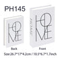 Luxury Fake Books Home Decoration Accessories for Living Room Fashion Fake Book Storage Box Simple Nordic Coffee Table Books