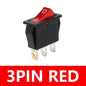 5/20PCS KCD3 Rocker Switch ON-OFF ON-OFF-ON 2 Position 3Pins Electrical Equipment with Light Power Switch 16A 250V / 20A 125V AC
