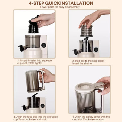 Automatic Electric Citrus Juicer Orange Lemon Fresh Orange Juicer juice and residue separation Juice Machine For Home 220V