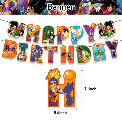 Anime Dragon Ball Party Favors Seal Stamps Slap Bracelets Stickers Gifts Bag Goodie Bag Fillers Birthday Party Gifts Wedding