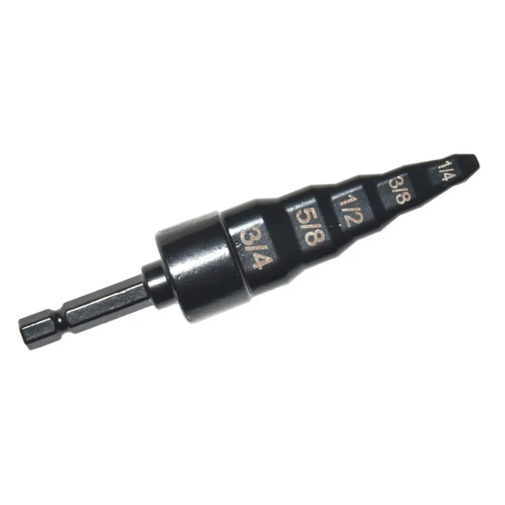 5 In1 Air Conditioner Copper Pipe Expander Swaging Drill Bit Set Electric Pipe Head Expansion Mouth Air Conditioning Repair Tool
