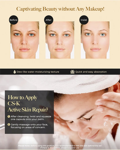 Hyaluronic Acid Capsules Serum Repair Moisturizing Face Serum Anti-Wrinkle Firming Brighten Deeply Nourishes Firming  Skin Care