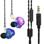 QKZ CK5 FiLe Wired Earphone Professional Gaming And Sports Noise Cancelling Headphones with Microphone HiFi Music Earphone