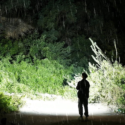 Led Work Light Rechargeable Waterproof Flashlights Portable HeadLight Magnetic Light Hook Clip Head Flashlight Outdoor Head Lamp