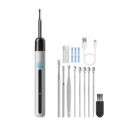Visual WiFi Otoscope Camera 4.2mm 1080P HD Ear Picker for IOS/Android Ear Cleaning Wireless Endoscope with Ear Wax Removal Tools