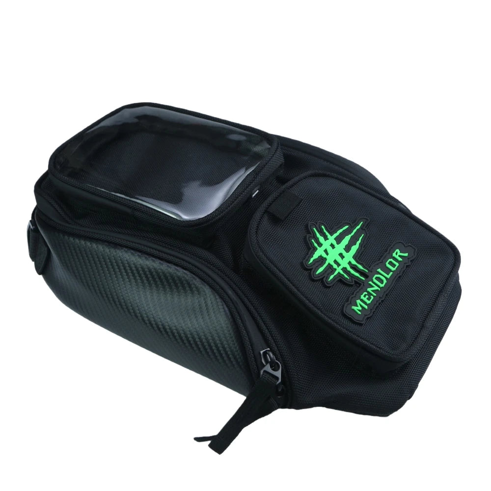 Motorcycle Tank Bag Waterproof Wear-Resistant Universal Motorbike Storage Backpack With Touch Screen Phone Pocket For Ridin