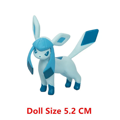 Pokemon Anime Action Figure Set - Pikachu Sun Elf Eevee Gengar Monsters Cartoon Model Toys Gift for Bulk Purchase