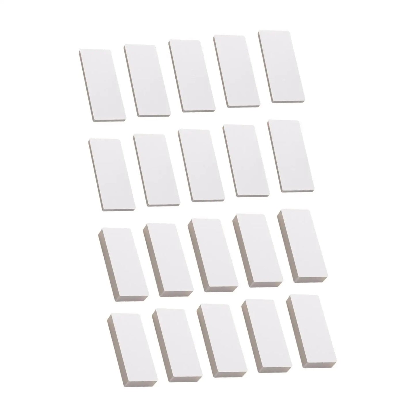 20 Pieces Headboard Stoppers Supplies Multifunction Tools EVA Foam Bed Stoppers for Furniture Home Bed Frame Headboard Office
