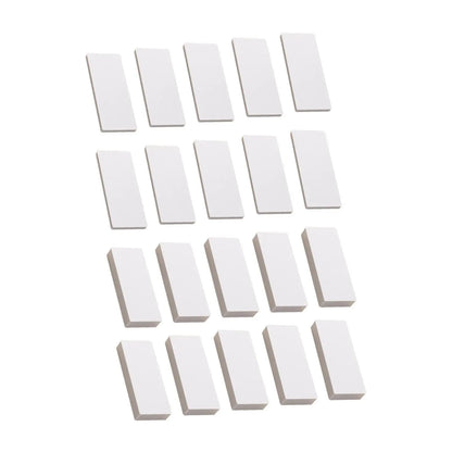 20 Pieces Headboard Stoppers Supplies Multifunction Tools EVA Foam Bed Stoppers for Furniture Home Bed Frame Headboard Office