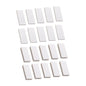20 Pieces Headboard Stoppers Supplies Multifunction Tools EVA Foam Bed Stoppers for Furniture Home Bed Frame Headboard Office