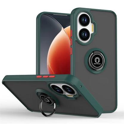 Funda For Xiaomi Poco F7 5G Case Shockproof Matte Hard PC Armor Case For Pocof7 Poko Little F7 F 7 7F Magnetic Holder Ring Cover