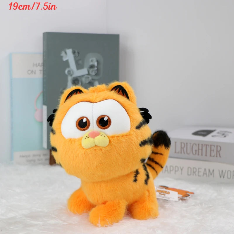 Original GARFIELD FAMILY Kawaii Soft Plush Toys Cute Cartoon Garfield Cat Odie Stuffed Animals Peluche Dolls Birthdays Gifts Kid