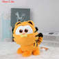 Original GARFIELD FAMILY Kawaii Soft Plush Toys Cute Cartoon Garfield Cat Odie Stuffed Animals Peluche Dolls Birthdays Gifts Kid