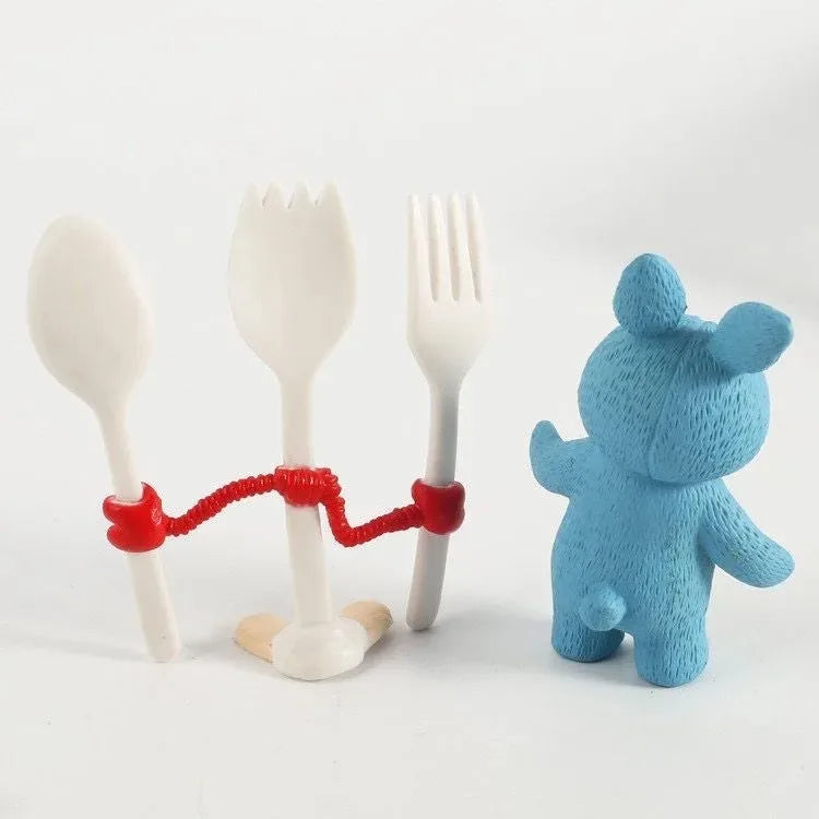 7Pcs/Set Toy Story 4 Action Figures Toy Woody Jessie Buzz Lightyear Forky Pig Bear Figura Model Doll Figurine Boy Birthday Gift