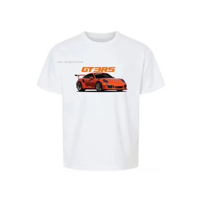 Classic Car Retro Vintage T-Shirt Gt3 Rs Silhouette Summer  Men Casual Fashion Tees Streetwear Top