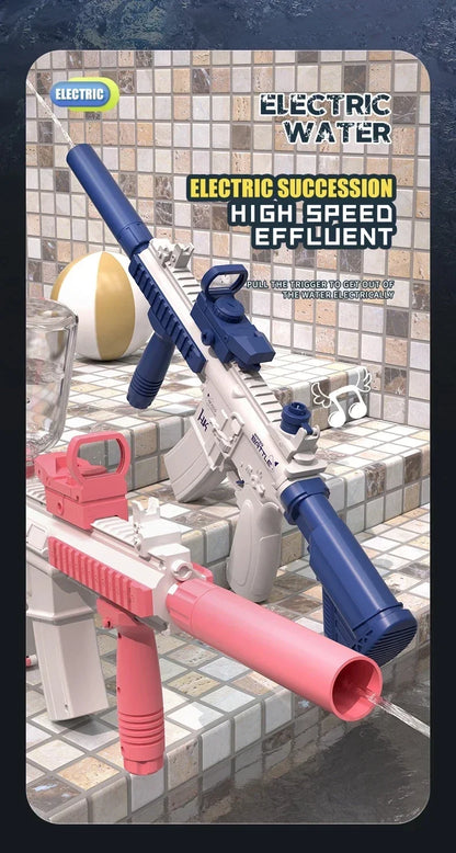 M416 Water Gun Fully Automatic Shooting Toy Summer M416 Water Gun Battle Beach Outdoor Entertainment Children's and Adult Toys