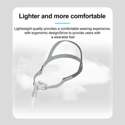 Resoxy Cpap Nasal Pillows Mask exchange Resmed Airfit P10 Sleep Apnea Nose Mask For Cpap&Bipap With S/M/L 3 Sizes Silicone