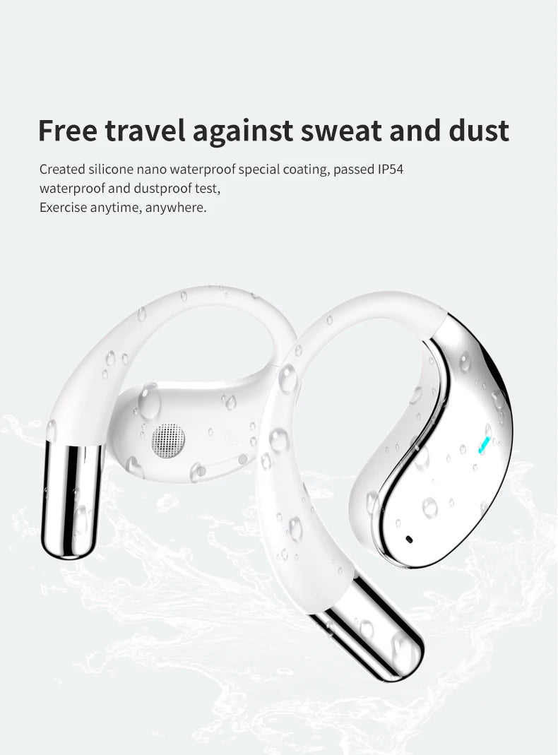 2026AI Smart Translation Headphones Sports Bluetooth Wireless Earbuds - Real-Time 144-Language Translator with Free Lifetime App