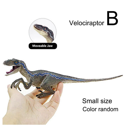 Velociraptor Dinosaur Toy for Kids and Dino Lovers, Super Raptor Dinosaur with Moveable Jaw and Hands, Realistic and Funny