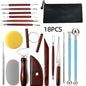 Pottery Clay Sculpting Tools Kit  Ceramic Wax Clays Carving Tools for Art Craft Pottery Sculpting Modeling Tool Set