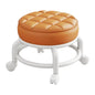 360° Rotating Low Roller Seat Stool Kids Women Heavy Duty Pulley Wheels Stool for Living Room Barber Shop Garage Home Salons