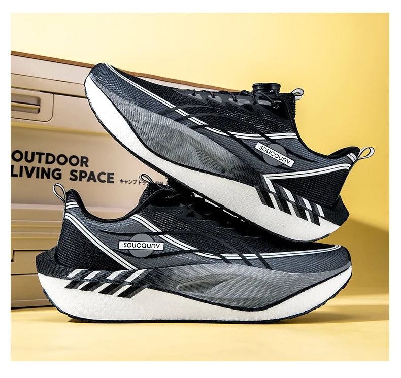 Running Shoes Professional Fitness Carbon Board Men's Sports Marathon Lightweight Women's Comfortable Non Slip Sports Shoes