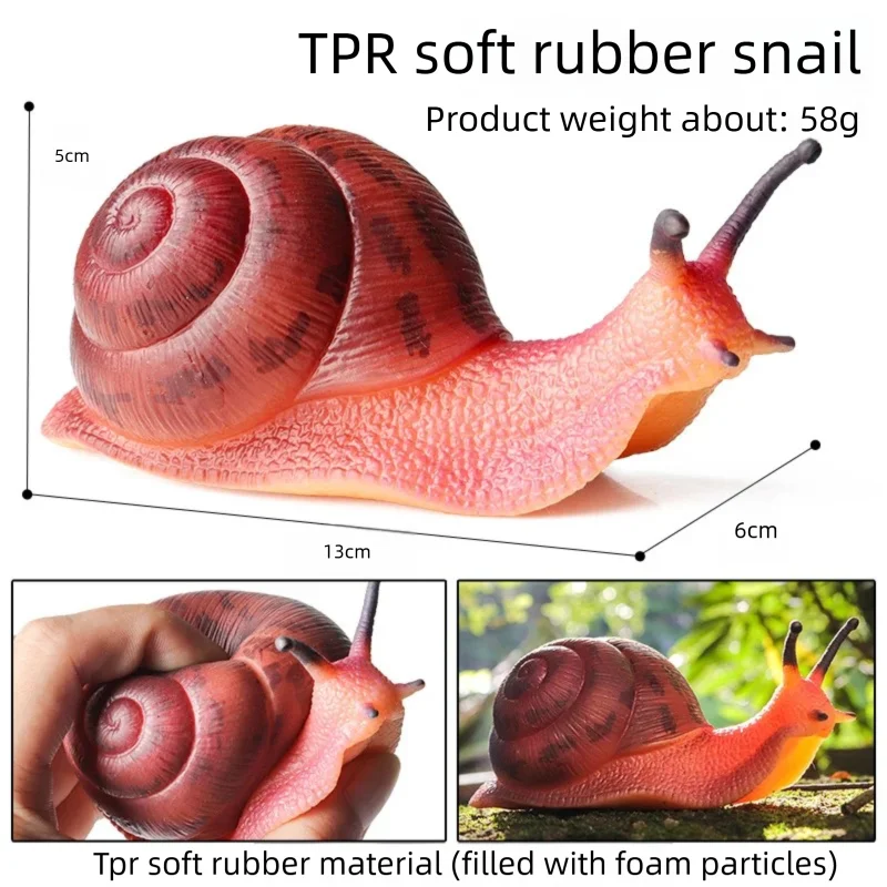 Oenux Simulated Insect Mouse Lizard Sea Animal Models Realistic Dolls Soft Rubber TPR Material Collectibles Halloween Prank Toys
