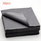 Black/Gray Microfiber Cleaning Cloth 15x15cm for Sunglasses Eyeglasses Lens Accessories Soft Dust-Free Glasses Care
