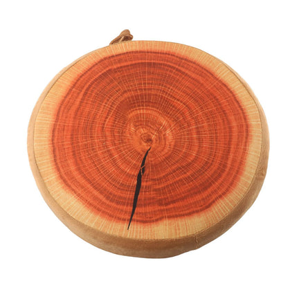 Cartoon Fruits Print Round Bar Chair Cushion Cover Anti-Slip Seat Cushion Slipcover Soft Stool Cushion Covers For Living Dining