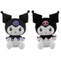 2026 New Sanrio Strawberry Kuromi & My Melody Plush Pillow, Soft Fluffy Stuffed Doll, Cute Bedroom Decor Surprise Gift for Girls