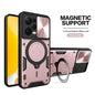 Armor Funda For Xiaomi Redmi Note 12 Pro 5G Case Slide Lens Protect Ring Stand Back Cover For Redmy Note12Pro Plus 12Pro 12S 12C