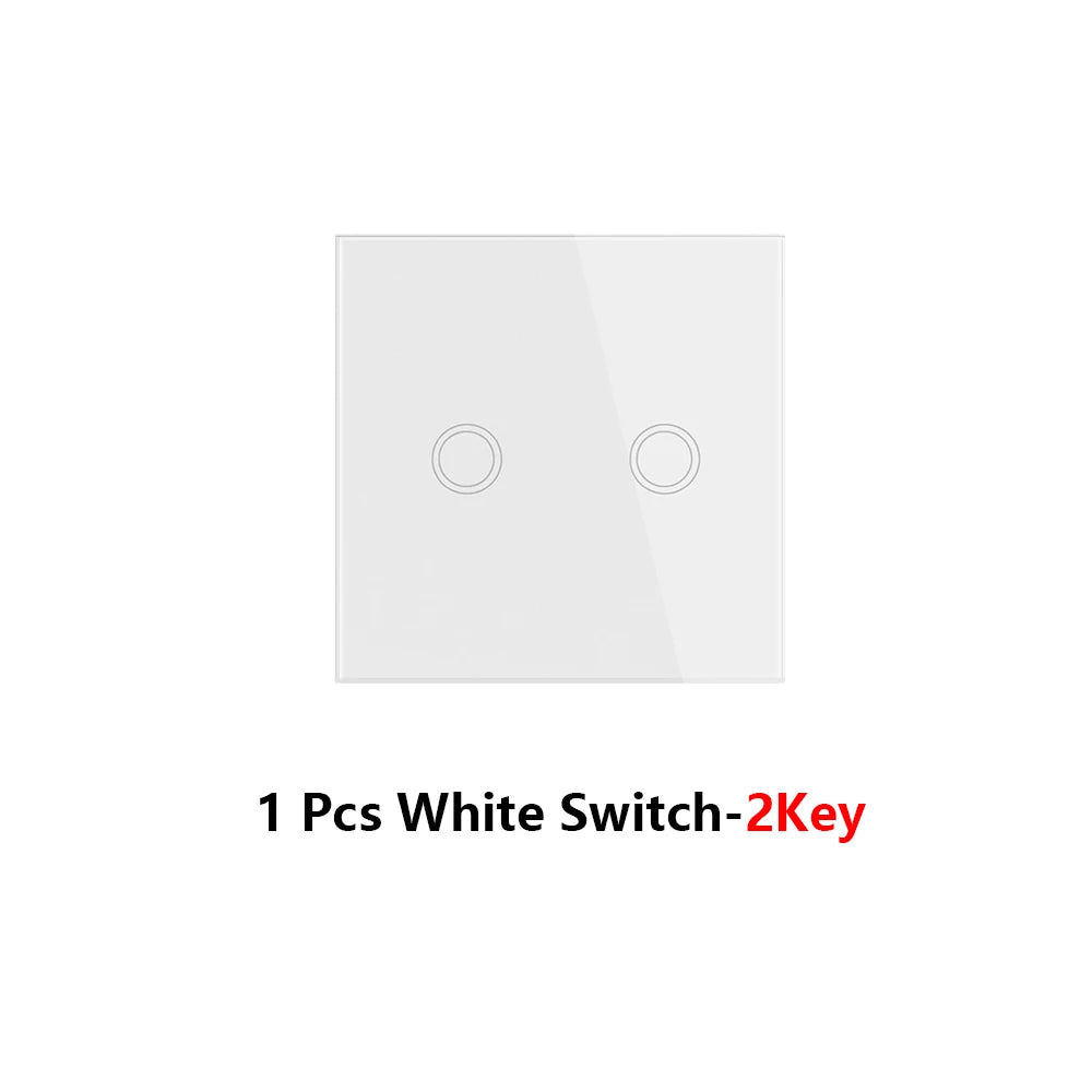 Diese 86 Wireless Touch Light Switch 433MHz Remote Transmitter, AC 110V~250V 10A Relay Receiver Interruptor for home improvement