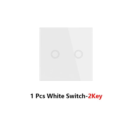 Diese 86 Wireless Touch Light Switch 433MHz Remote Transmitter, AC 110V~250V 10A Relay Receiver Interruptor for home improvement