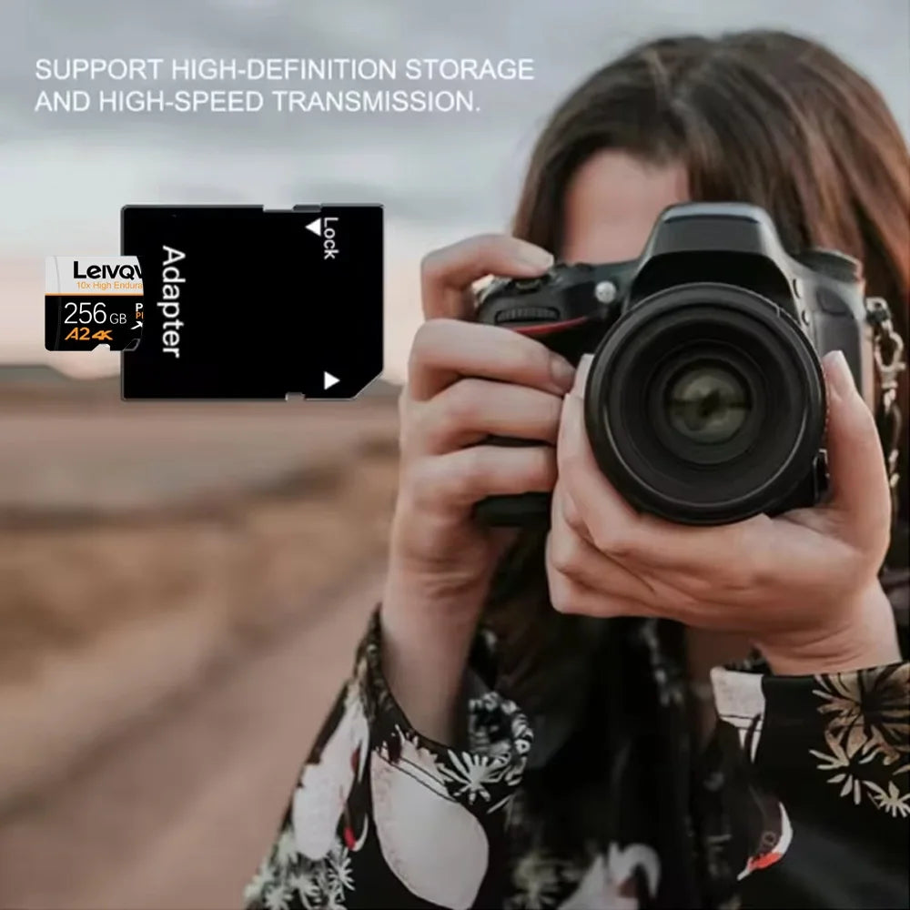SD Memory Card 128GB 256GB 512GB SD Micro Card V60 U3 TF Card Memory Microsd For Xiaomi Surveillance Devices Drone SD Flash Card