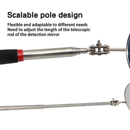 Universal Auto Repair Tool Accessory 360°Rotat Detection Fold Mirror Telescopic Bottom Inspection Mirror for Vehicle Maintenance