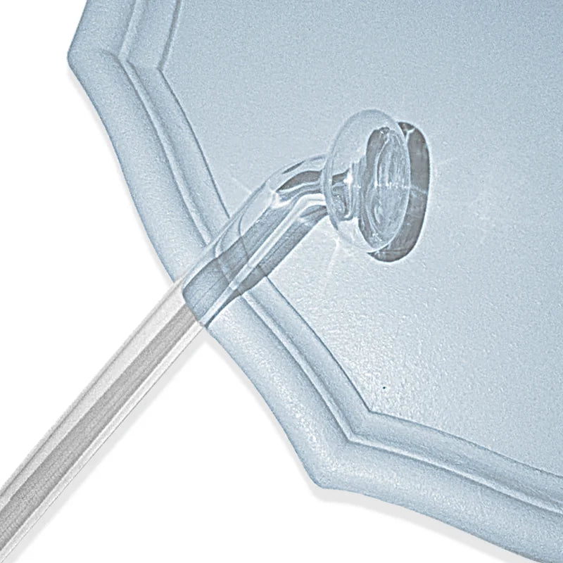 Replace HF Wand Spiral Electrode Glass Tube Argon Violet Ray Neon Acne Skin Care Face Body Massage
